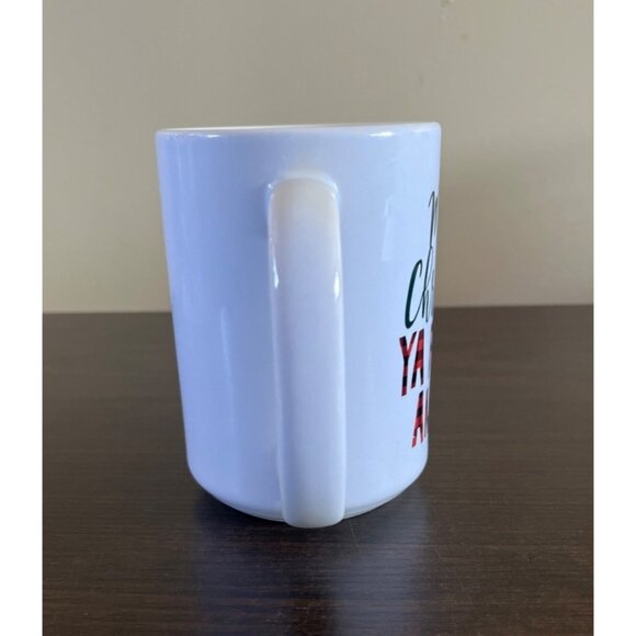Merry Christmas Ya Filthy Animal Home Alone White Ceramic Mug Cup Handle - Picture 4 of 6